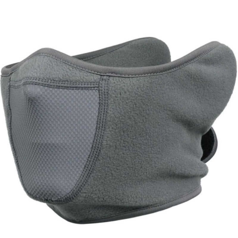 Fleece-lined Thermal Face Maskcold-proof Windproof Dustproof Breathable And Protects Ears And Face